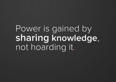share knowledge