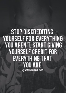 Give yourself credit quotes